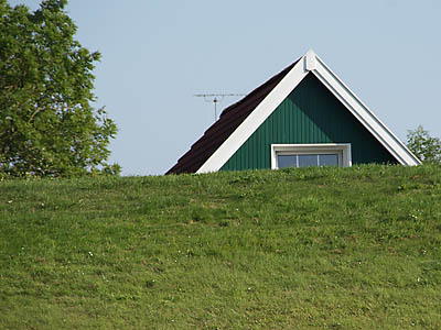 Haus am Deich Im Sommer