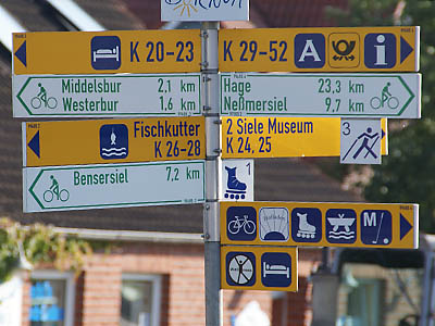 Dank zentraler Lage sind alle Orte schnell zu erreichen Mit dem Fahrrad sind viele bekannte Orte nicht weit.