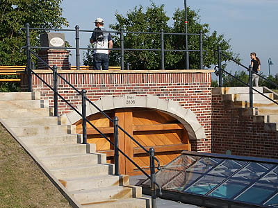 Das Sieltor In der Dorfmitte